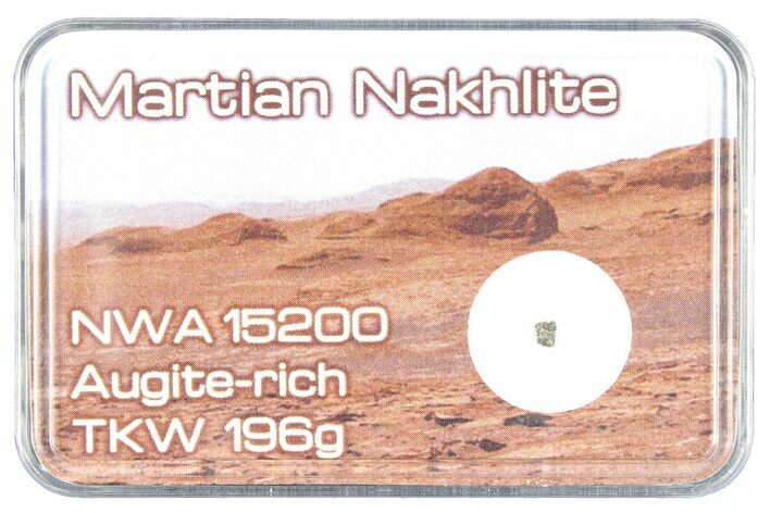 Martian Nakhlite Meteorite Fragment - NWA #288366